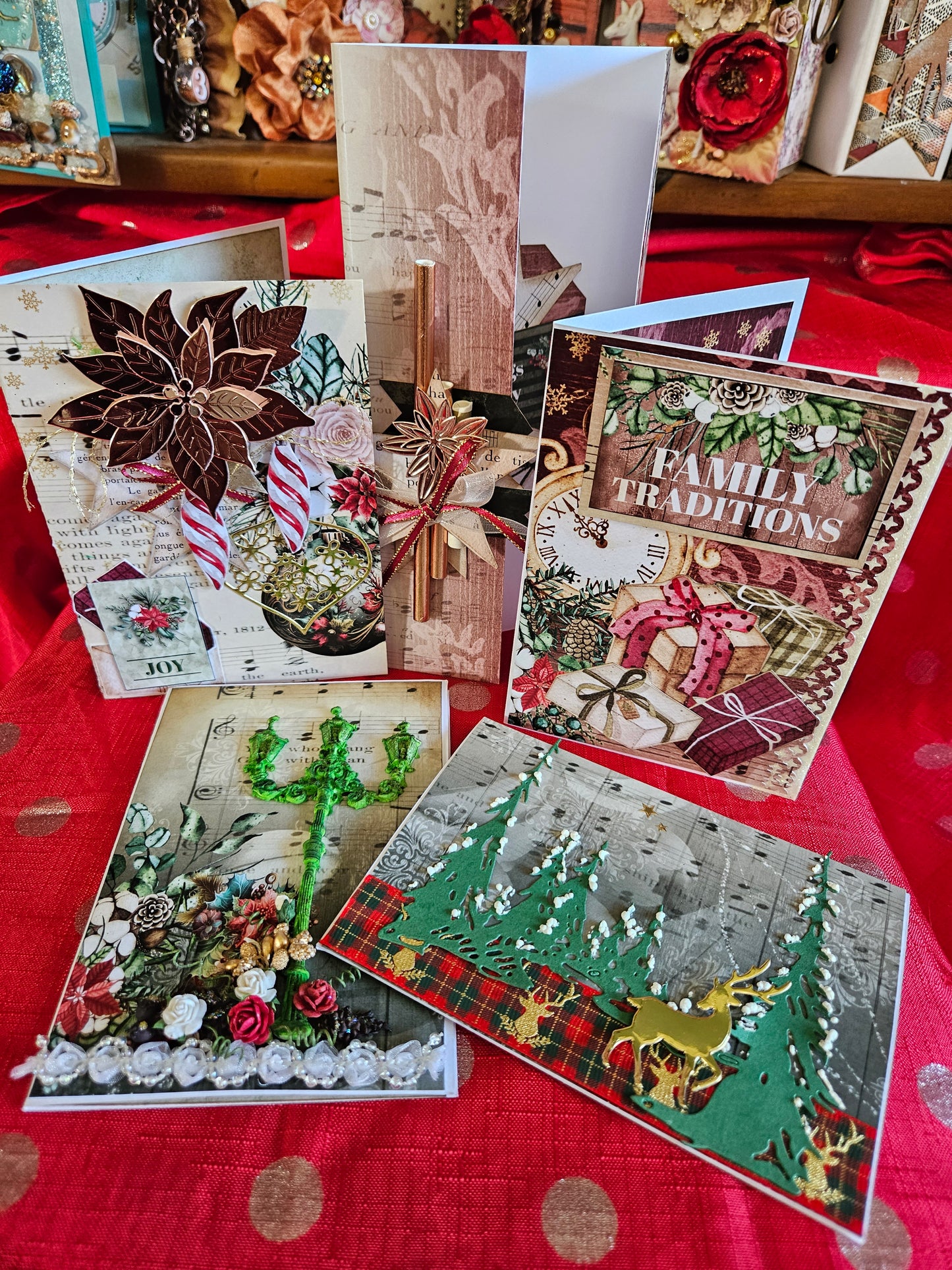 Paper craft - Christmas Themed Cards