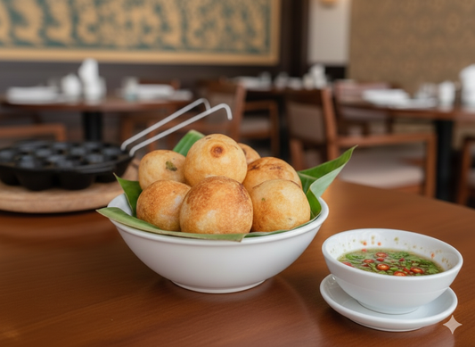 Nom Krouk (Cambodian Rice Cakes) with Sokchetta on Friday 27 March 2026